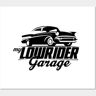 My lowrider garage Posters and Art